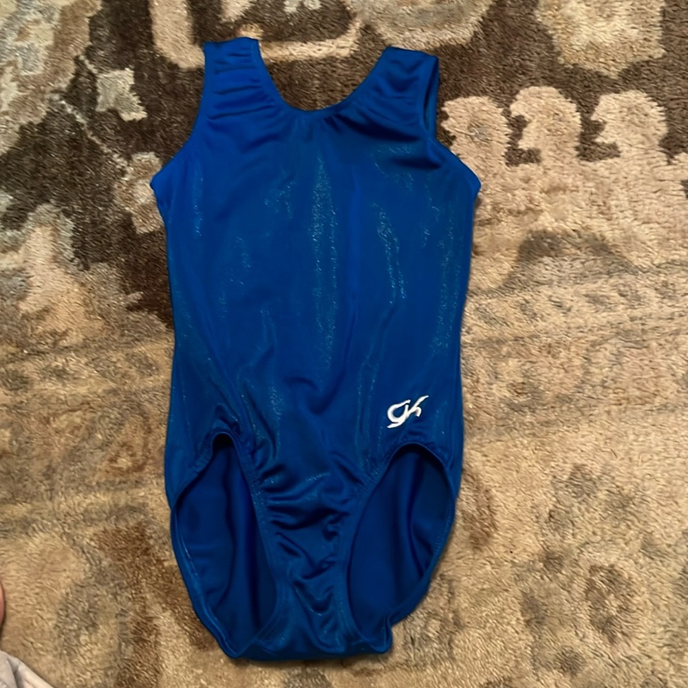 Cute blue leotard